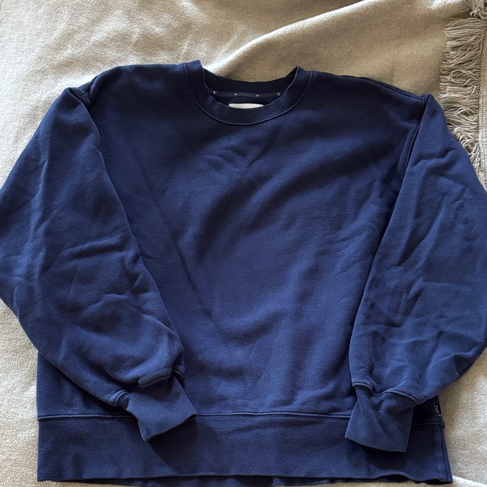 TNA Deep Blue Crewneck Sweater
